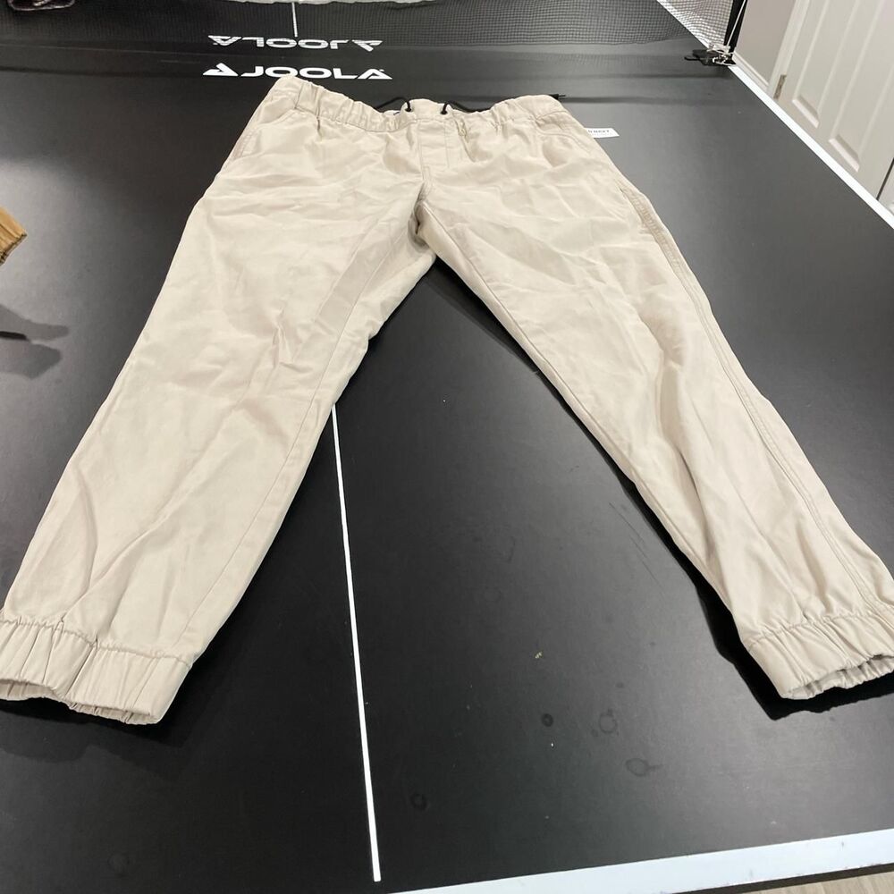 Old-navy Men's Cream and Tan Trousers